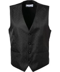 Wilvorst Weste schwarz 407207/10/40 Mikrofaser