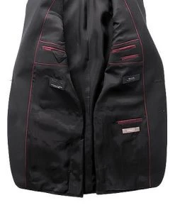 DIGEL Anzug Modern F. 99832/120033+99832/116062/10 Modern Fit, Schurwolle Super100, Schwarz -Anzüge & Westen Verkäufe 118421 norm4