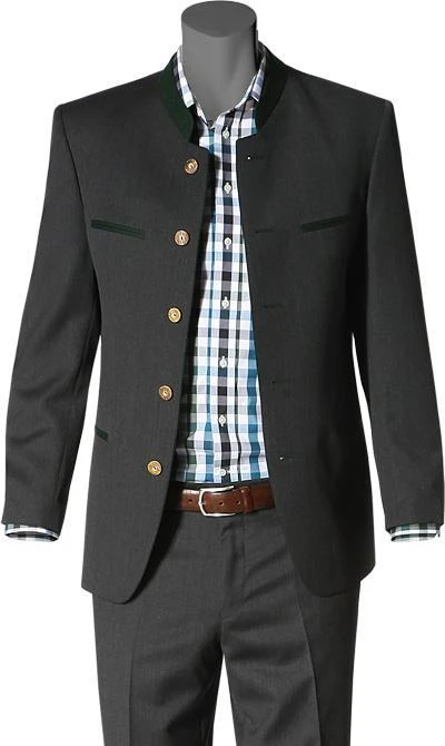 Lodenfrey Anzug B8105+B6213/17068/85 Schurwolle, Anthrazit 4 Lodenfrey Anzug B8105+B6213/17068/85 Schurwolle, Anthrazit – Bild 2