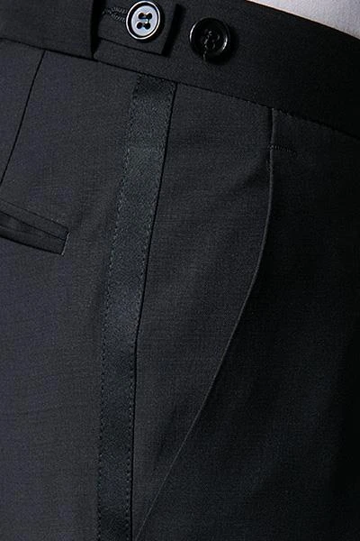 DIGEL Smokinghose Modern Fit 1009320/Shawn/10 Smokinghose Shawn, Schurwolle Super100, Schwarz 5 DIGEL Smokinghose Modern Fit 1009320/Shawn/10 Smokinghose Shawn, Schurwolle Super100, Schwarz – Bild 3