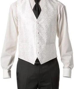 Wilvorst Weste ecru 497204/91/40 Mikrofaser