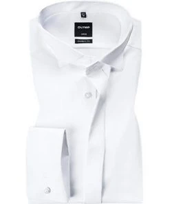 OLYMP Hemd Luxor Modern Fit 0395/65/00 Popeline, Weiß