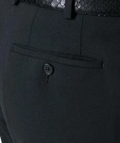 DIGEL Anzug Extra Slim Fit 99849/120108+110049/10 Schurwoll-Stretch, Schwarz -Anzüge & Westen Verkäufe 142926 norm9