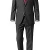 bugatti Anzug Regular Fit 99801/791000+788000/280 Schurwolle, Anthrazit -Anzüge & Westen Verkäufe 145785 norm