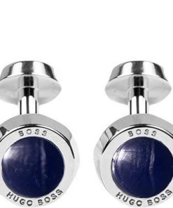 BOSS Manschettenknöpfe Simony 50219288/410 Messing, Navy