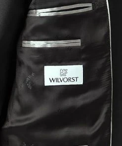 Wilvorst Smoking Juan 401201/01/1500 + 530 Schurwolle Super100, Schwarz 12 Wilvorst Smoking Juan 401201/01/1500 + 530 Schurwolle Super100, Schwarz -Anzüge & Westen Verkäufe 149987 norm4