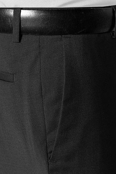 bugatti Hose Smart Fit 99801/788300/290 Schurwolle, Schwarz 4 bugatti Hose Smart Fit 99801/788300/290 Schurwolle, Schwarz – Bild 2