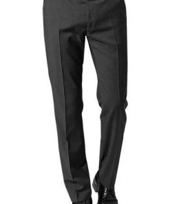 bugatti Hose Smart Fit 99801/788300/280 Schurwolle, Anthrazit