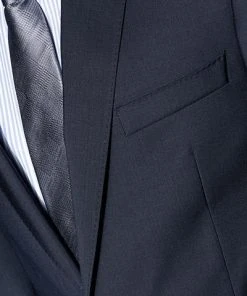 bugatti Anzug Smart Fit 99801/793000+788300/390 Schurwolle, Marineblau, Marine -Anzüge & Westen Verkäufe 159390 norm3