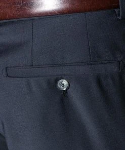 bugatti Hose Regular Fit 99801/788000/390 Schurwolle, Marineblau, Marine -Anzüge & Westen Verkäufe 159420 norm3