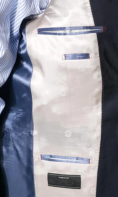 bugatti Anzug Regular Fit 99801/791000+788000/390 Schurwolle, Marine 7 bugatti Anzug Regular Fit 99801/791000+788000/390 Schurwolle, Marine – Bild 5