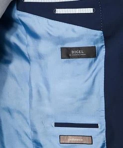 DIGEL Anzug Modern F. 99832/120033+99832/116062/24 Modern Fit, Schurwolle, Marine -Anzüge & Westen Verkäufe 160664 norm4