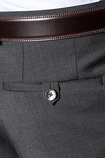 Tommy Hilfiger Tailored Rhames TT67834103/028 Hose Rhames, Schurwolle, Anthrazit 5 Tommy Hilfiger Tailored Rhames TT67834103/028 Hose Rhames, Schurwolle, Anthrazit – Bild 3