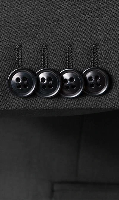 ROY ROBSON Anzug 5000/3042+0340/001 Regular Fit, Schurwolle Super110 Reda, Schwarz 5 ROY ROBSON Anzug 5000/3042+0340/001 Regular Fit, Schurwolle Super110 Reda, Schwarz – Bild 3