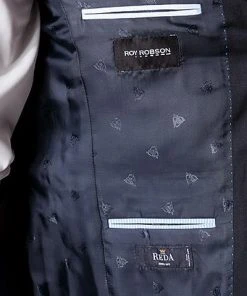 ROY ROBSON Anzug 5000/3042+0340/019 Regular Fit, Schurwolle Super110 Reda, Nachtblau, Marine -Anzüge & Westen Verkäufe 165800 norm4