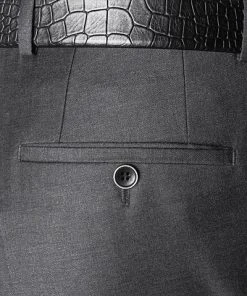 ROY ROBSON Hose 5075/0340/008 Regular Fit, Schurwolle Super150 Guabello, Anthrazit -Anzüge & Westen Verkäufe 165851 norm3