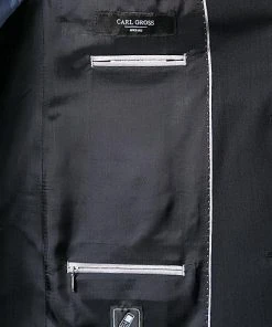 Carl Gross Anzug 57/0039/1751+1075/63 Regular Fit, Schurwolle, Nachtblau, Marine -Anzüge & Westen Verkäufe 165898 norm4