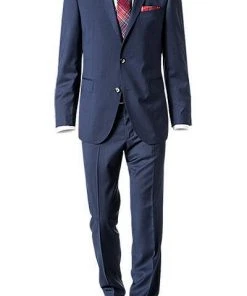 Tommy Hilfiger Tailored Anzug TT67834123 + 25/019 Fitted, Schurwolle Super130, Saphirblau