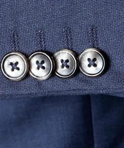 Tommy Hilfiger Tailored Anzug TT67834123 + 25/019 Fitted, Schurwolle Super130, Saphirblau -Anzüge & Westen Verkäufe 169615 norm5