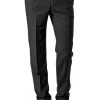 Pierre Cardin Hose Damien 72002/850/10001/2000 Hose Damian, Regular Fit, Schurwolle, Schwarz -Anzüge & Westen Verkäufe 174170 norm