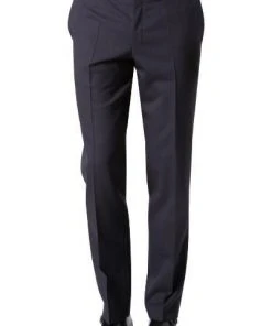 HILTL Hose Piacenza 33349/34600/41 Contemporary Fit, Schurwolle Super120, Marineblau