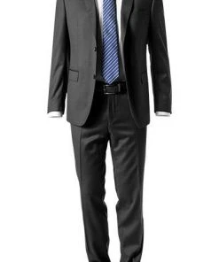 Carl Gross Anzug 00/003N0/323012+332023/90 Modern Fit, Schurwolle Super110 Reda, Anthrazit meliert, Anthrazit