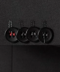 CG Anzug Cliff-Cedric 30-031S0/423622+433063/90 Slim Fit, Schurwoll-Stretch, Schwarz -Anzüge & Westen Verkäufe 188154 norm4