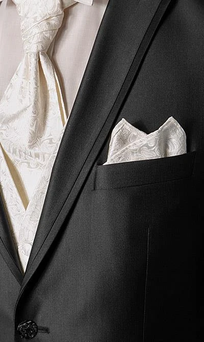 Wilvorst Anzug schwarz 433100/10/17292/222/1 Slim Line, Wolle 5 Wilvorst Anzug schwarz 433100/10/17292/222/1 Slim Line, Wolle – Bild 3