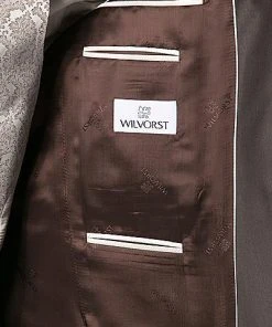 Wilvorst Anzug braun 433100/64/17292/222/1 Slim Line, Wolle -Anzüge & Westen Verkäufe 188811 norm5