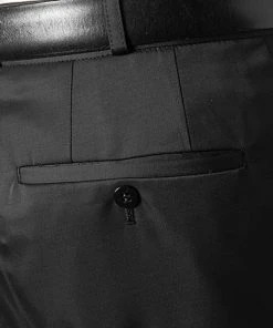 Wilvorst Hose 411100/10/222 Slim Line, Wolle, Schwarz 7 Wilvorst Hose 411100/10/222 Slim Line, Wolle, Schwarz -Anzüge & Westen Verkäufe 188818 norm3