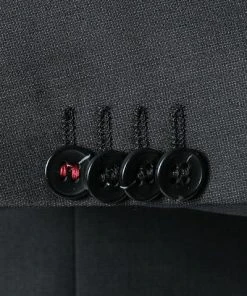 CG Anzug schwarz 20/023S0/423562+433053/90 Slim Fit, Schurwolle, Schwarz meliert -Anzüge & Westen Verkäufe 191832 norm4