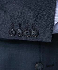 Pierre Cardin Anzug 52250/850+72002/850/56061/3101 Regular Fit, Schurwolle, Saphirblau meliert, Saphirblau -Anzüge & Westen Verkäufe 192163 norm4