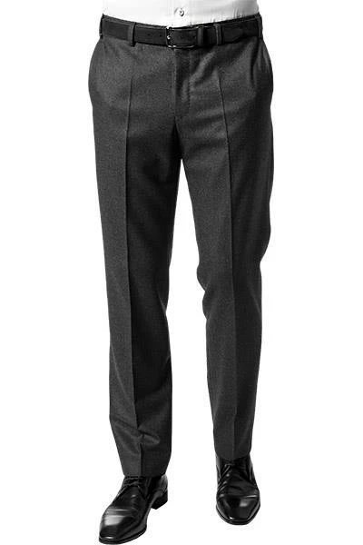 HILTL Hose Piacenza 42053/34600/10 Regular Fit, Flanell, Anthrazit meliert, Anthrazit 3 HILTL Hose Piacenza 42053/34600/10 Regular Fit, Flanell, Anthrazit meliert, Anthrazit
