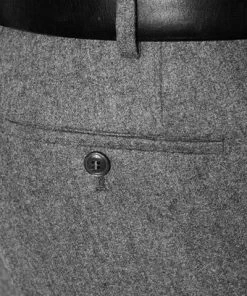 HILTL Hose Piacenza 42053/34600/14 Regular Fit, Flanell, Hellgrau meliert, Hellgrau -Anzüge & Westen Verkäufe 192277 norm3