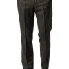 HILTL Hose Piacenza 42053/34600/30 Regular Fit, Flanell, Kaffeebraun meliert, Kaffeebraun -Anzüge & Westen Verkäufe 192279 norm