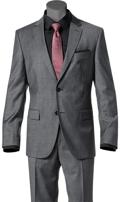 Pierre Cardin Anzug 52250+72002/850/56061/2400 Regular Fit, Schurwolle, Grau meliert, Grau 4 Pierre Cardin Anzug 52250+72002/850/56061/2400 Regular Fit, Schurwolle, Grau meliert, Grau – Bild 2