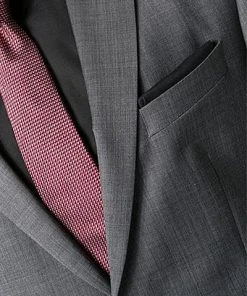 Pierre Cardin Anzug 52250+72002/850/56061/2400 Regular Fit, Schurwolle, Grau meliert, Grau -Anzüge & Westen Verkäufe 192687 norm3