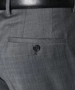 Pierre Cardin Anzug 52250+72002/850/56061/2400 Regular Fit, Schurwolle, Grau meliert, Grau -Anzüge & Westen Verkäufe 192687 norm8