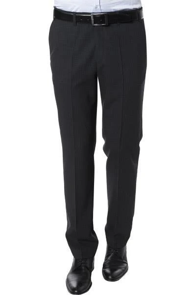 HILTL Hose Piacenza E. Super 120's 42077/34600/09 Contemporary Fit, Schurwolle Super120, Anthrazit meliert, Anthrazit 3 HILTL Hose Piacenza E. Super 120's 42077/34600/09 Contemporary Fit, Schurwolle Super120, Anthrazit meliert, Anthrazit