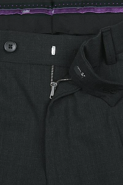 HILTL Hose Piacenza E. Super 120's 42077/34600/09 Contemporary Fit, Schurwolle Super120, Anthrazit meliert, Anthrazit 5 HILTL Hose Piacenza E. Super 120's 42077/34600/09 Contemporary Fit, Schurwolle Super120, Anthrazit meliert, Anthrazit – Bild 3