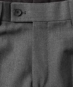 HILTL Hose Piacenza E. Super 120's 42077/34600/12 Contemporary Fit, Schurwolle Super120, Grau meliert, Grau -Anzüge & Westen Verkäufe 196724 norm2