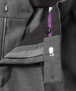 HILTL Hose Piacenza E. Super 120's 42077/34600/12 Contemporary Fit, Schurwolle Super120, Grau meliert, Grau -Anzüge & Westen Verkäufe 196724 norm3