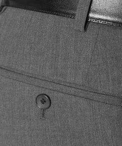 HILTL Hose Piacenza E. Super 120's 42077/34600/12 Contemporary Fit, Schurwolle Super120, Grau meliert, Grau -Anzüge & Westen Verkäufe 196724 norm4