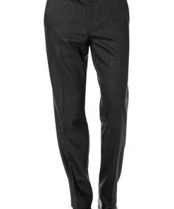 Eurex by Brax Hose 8550/317/07 Hose Jan, Perfect Cut, Schurwolle waschbar, Anthrazit