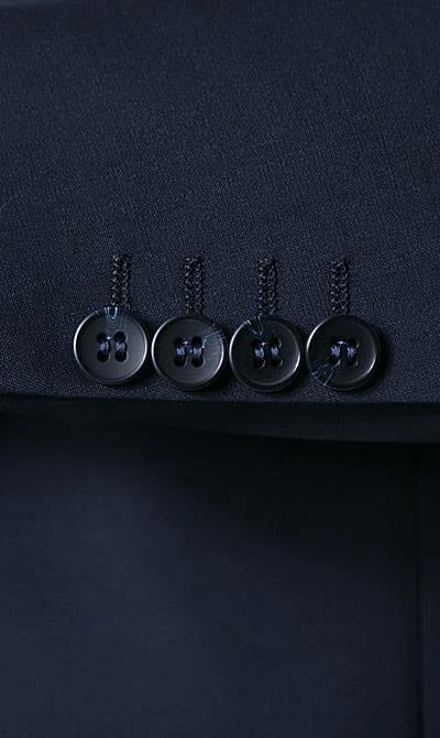 Carl Gross Anzug 30/015S0/324932+338303/63 Modern Fit, Schurwolle, Marine 6 Carl Gross Anzug 30/015S0/324932+338303/63 Modern Fit, Schurwolle, Marine – Bild 4