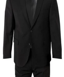 Carl Gross Anzug 30/015S0/324932+338303/90 Modern Fit, Schurwoll-Stretch, Schwarz -Anzüge & Westen Verkäufe 198151 norm2