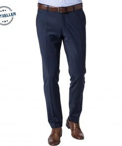 CG Hose Cedric 30-031S0/433063/62 Slim Fit, Schurwolle, Marine