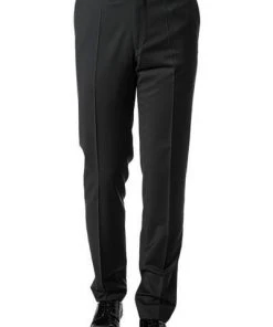 Pierre Cardin Hose Brosnan 72740/000/66801/2000 Smokinghose Brosnan, Regular Fit, Schurwolle Super120, Schwarz