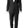 Pierre Cardin Smoking 51067+72740/000/66801/2000 Slim Fit, Schurwolle Super120, Schwarz
