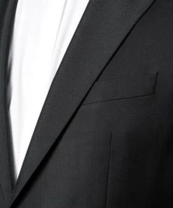 Pierre Cardin Smoking 51067+72740/000/66801/2000 Slim Fit, Schurwolle Super120, Schwarz -Anzüge & Westen Verkäufe 201379 norm3